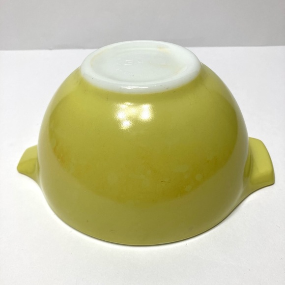 1967 Vintage Pyrex Green Cinderella Mixing Bowl Set - Picture 5 of 6